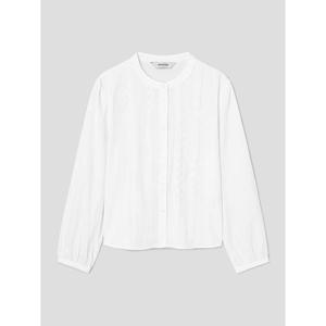 (356264WM41) [에잇세컨즈] 도비 레이스 블라우스  화이트