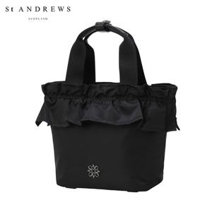 [세인트앤드류스] 여성 별 심볼 프릴 디테일 투웨이 토트백 821F1BG054_BK