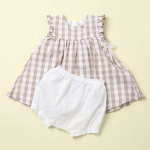 [쇼콜라]퓨리체크원피스(TTOMOE113U)