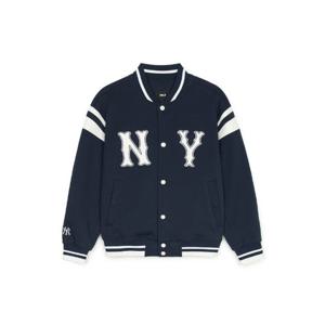 MLB자켓 JQT 3AJPB0551-50NYS 저지 쿠퍼스 카라 어깨배색 바시티자켓 뉴욕양키스