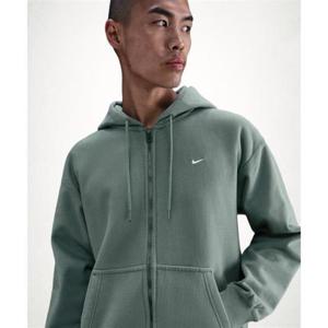 NIKE 솔로 스우시 풀집 플리스 후디 M - 클레이 그린화이트 HV1085-364 1537719