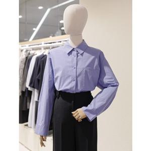 SOUP 숲 비죠 장식 루즈핏 긴팔 셔츠 (SC3LS34)