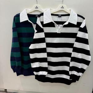 에어워크주니어_Ready4 next CB01 면 스트라이프 티셔츠 R261B1901A