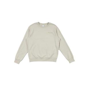 디스커버리 공용 바시티 백 레터링 맨투맨 티셔츠 DXMT15041-BGN