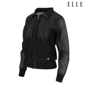 엘르골프 세이브존01 여성 소매 펄 시스루 풀오픈 가디건 6L43701 199