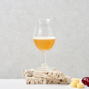 [모던하우스] 투명한 유리 고블렛 비어 튜브잔 340ml