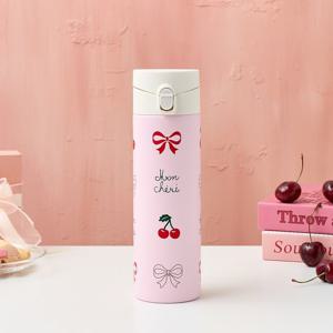 [모던하우스] TOGO 원터치 경량텀블러 리본체리 500ml