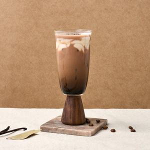 [모던하우스] 소울카페 우드스템 내열유리 높은잔 250ml