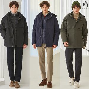 김영주골프 남성 레이어드 윈드브레이커 (바람막이+경량패딩)