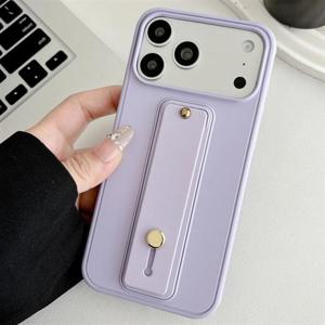 아이폰17 에어 프로 맥스 컬러 핑거 스트랩 거치대 심플 케이스