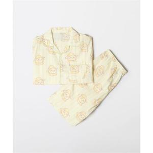 스파오 SPAO [먼작귀] 먼가 작고 귀여운 긴팔 파자마(YELLOW)_SPPPG23U10 SPPPG23U10 345268