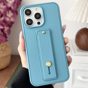 아이폰12 프로 맥스 컬러 핑거스트랩 거치대 심플 핸드폰 케이스