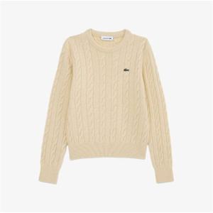 라코스테 25FW 케이블 크루넥 스웨터 AF083E-55N-361 348487