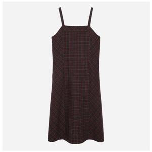 써스데이아일랜드 멀티 체크 볼륨 레이어드 원피스 T258MOP236W 352633