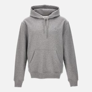(공용) 아미 24SS 자수로고 그레이 후드티셔츠 USW203 730 055