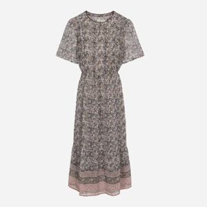 [써스데이아일랜드]프릴 포인트 보더믹스 원피스 T256MOP160W