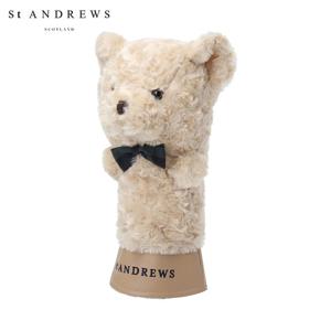 [세인트앤드류스] 공용 리본 테디베어 드라이버 커버 831F2CVA01_BG