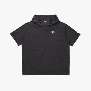 디아도라반팔티 AQS D5223LWT51GRD 컴피 후드 반팔 아노락 GREY