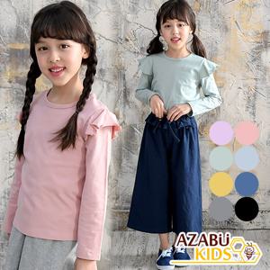 [아자브키즈] 밀크폼 날개 티 여아긴팔티 아동티셔츠
