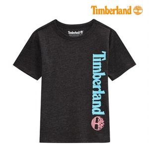 [팀버랜드키즈] 사이드 로고 프린트 라운드 티셔츠(TLSDA05F_099