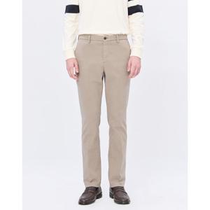 헤지스 남성 24FW 반값세일스테디셀러 베이지 면혼방 기모 팬츠 WHPA4D501I2