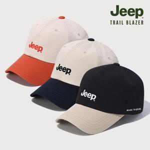 지프 26년 최신상 컬러배색 볼캡 모자 남녀공용