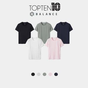 [백화점][정가25900원]탑텐밸런스 여성 퀵드라이 메쉬 반팔티 MBG5TS2201 BS