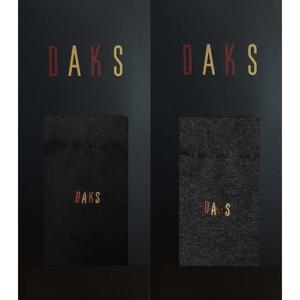 [닥스(양말)]CT22380 신사 면스판중목 무지 2족세트