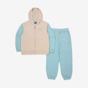 [휠라키즈][휠라키즈] ESSENTIAL 후드 조끼 상하세트 (FK2FSF320