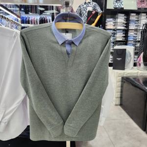 [엘르옴므]엘르옴므 남성티셔츠 레이어드티TBDFL2210