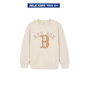 [MLB키즈]클래식 모노그램 입체 빅럭스 맨투맨 (7AMTMT144 43CRM)