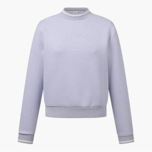 데상트골프웨어 GQC DP12WFNL12-SBLG 여성 쿠션지 맨투맨 티셔츠