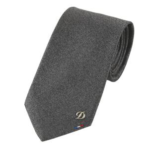 [에스티듀퐁(셔츠)]삼색로고포인트슬림솔리드타이TE5SM61KA013TGY