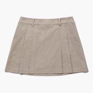 [르꼬끄골프] 여성 코튼 혼방 플리츠 스커트 (GQ122LSK12)