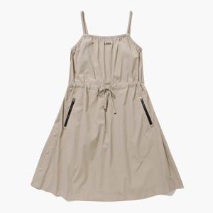 [르꼬끄골프] 여성 슬리브리스 플레어 원피스 (GQ122LOP13)