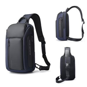 남자 타블렛 슬링백 패션 데일리 네이비 메신저백