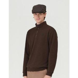 엘르골프 세이브존01 남성 조직감 방풍 목크넥 티셔츠 6K55403 600