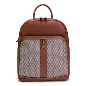 [에스콰이아]25SS 신상 뉴 클래식 로고 패턴 모카무스 정장 캐주얼 여성 백팩 ECESHB666BR