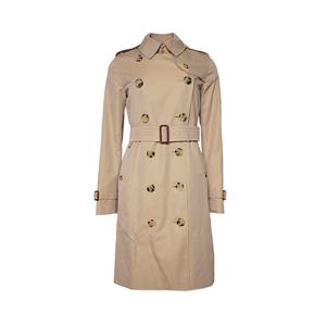 (명품) 버버리 44 베이지 코튼 켄싱턴 헤리티지 여성