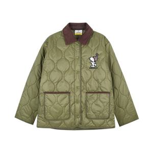 [클라이드앤] 여성 스누피 카라 퀄팅 점퍼 FPAJP671F