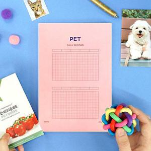 인디고 일상기록 집사 노트 - 핑크