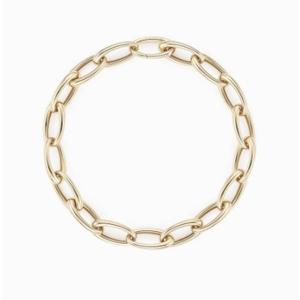 [로이드] 주문제작 모던브리티쉬 타원 클립 14k 팔찌 (7.3mm) LWB23047G