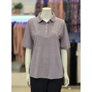 세리아 세이브존07 여성 카라넥 반팔 티셔츠 252514