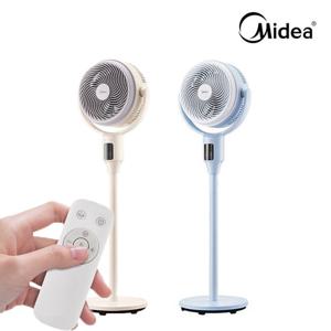 미디어 먼지필터 4계절 써큘레이터 MCF-70 / 5엽 BLDC 리모컨 저소음 선풍기 스탠드형 가정용 추천 카페