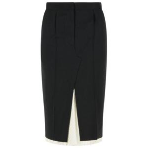 마르니 미디 스커트 GOMA0767U0 TW83900N99 Black