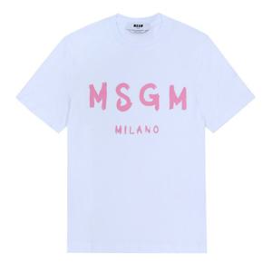 [MSGM] 3441MDM510 237002 01A 여성 반팔티