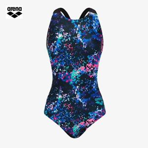 아레나 와일더 A5BL1CO02 BLK (주머니백 증정)  여성 선수 레이서백 원피스 실내수영복