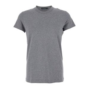 돌체앤가바나 그레이 크루넥 스몰 로고 반팔 티셔츠 G8SX0Z G7P