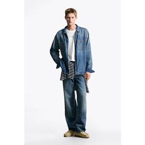 [타미진] T32F6NSH10TMT1 공용 데님 오버 셔자켓