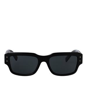 돌체앤가바나 블랙 렉탱귤러 다크 렌즈 선글라스 0DG4483 501 8